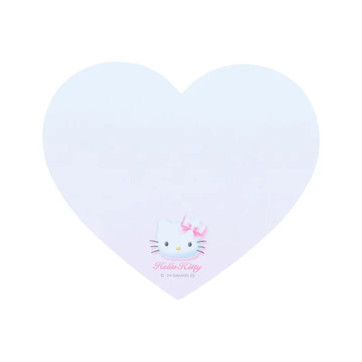 Sanrio Heart-shaped compact memo set (ballet core)