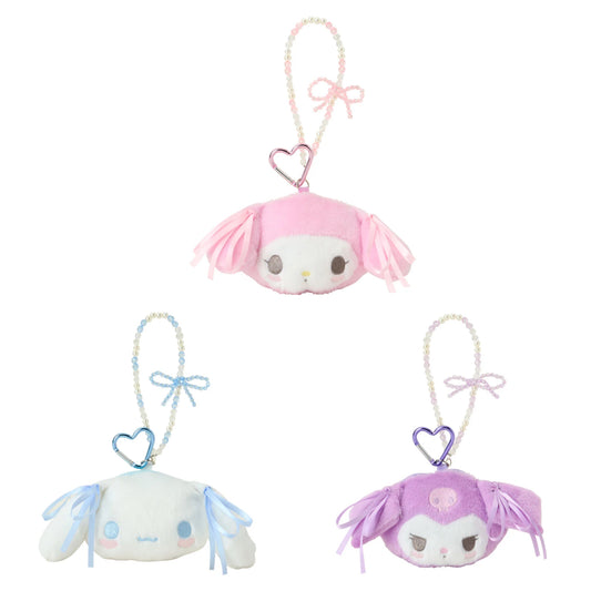 Sanrio Face-shaped mini pouch (pastel color toy)