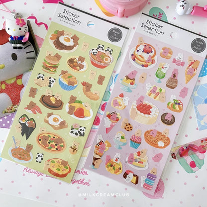 Animal in Food Sticker
