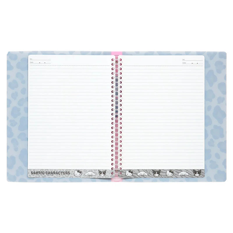 Sanrio Characters Pen Case / Loose leaf Binder (Monotone Animal)