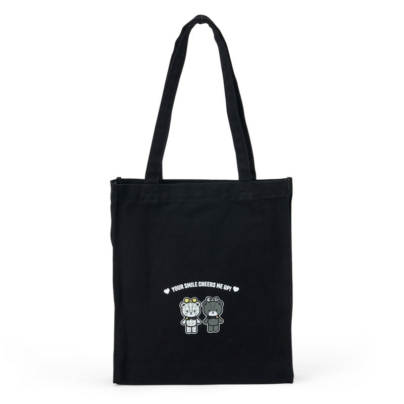 Sanrio Hello Kitty  Tote bag (black and white girly twin coordinate)