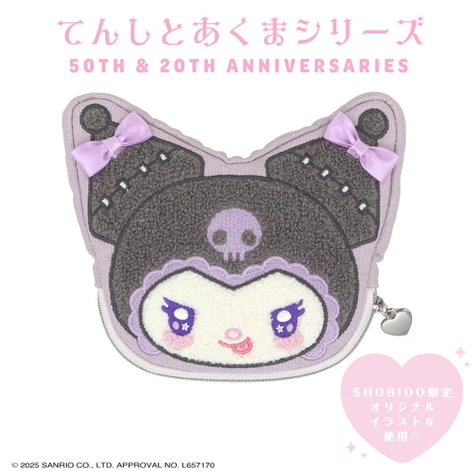 Sanrio Kuromi  Die-cut Sagara Pouch (Angel and Devil)