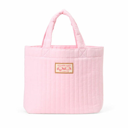 Sanrio Sugarbunnies Sagara Embroidery Pink Tote Bag (Love Sweets)