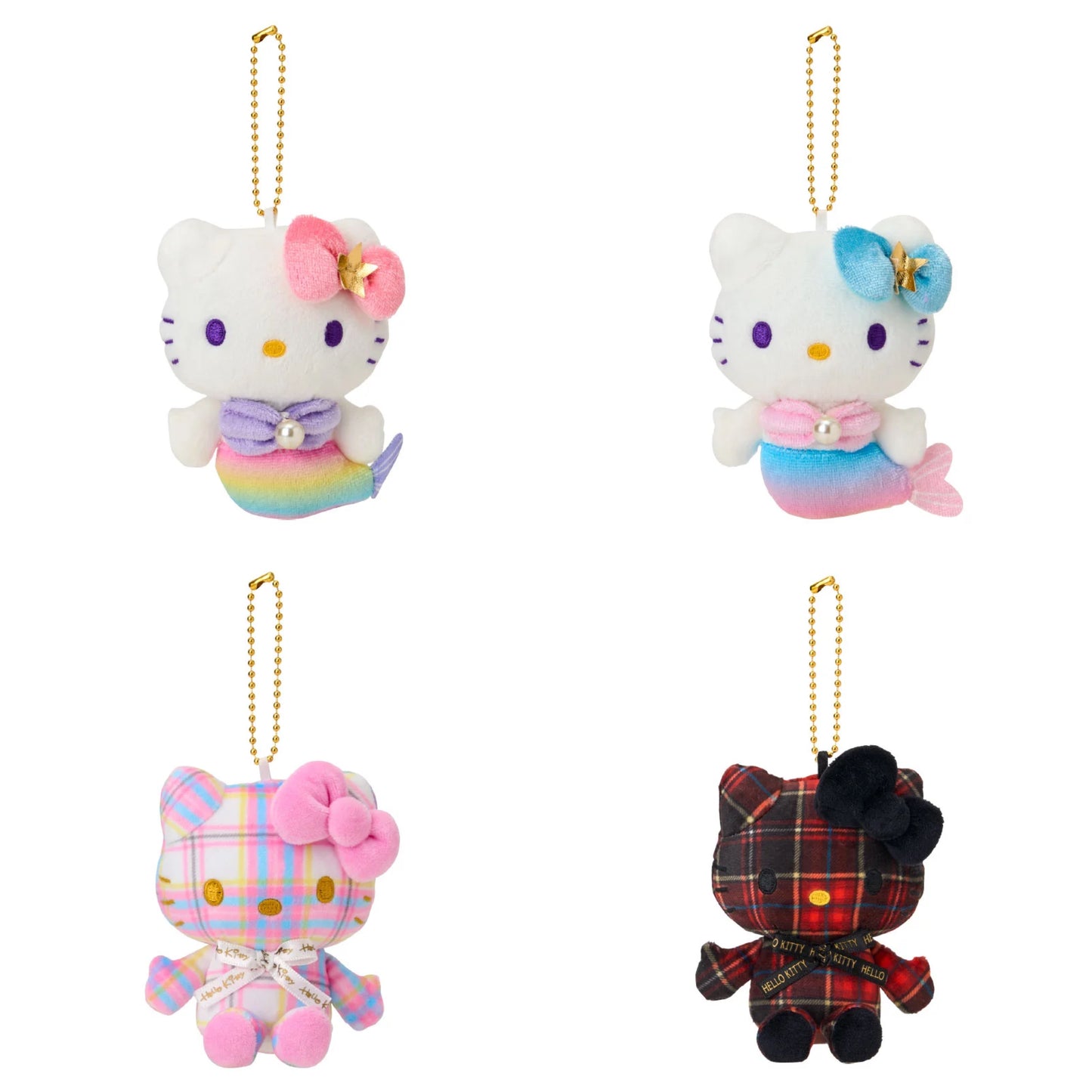Sanrio Hello Kitty Mascot Collection (Marmaid & Tartan)