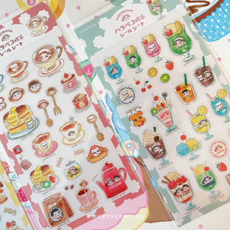 Peko Chan Cafe Sticker