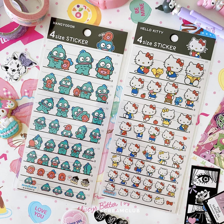 Sanrio 4Size Sticker 2