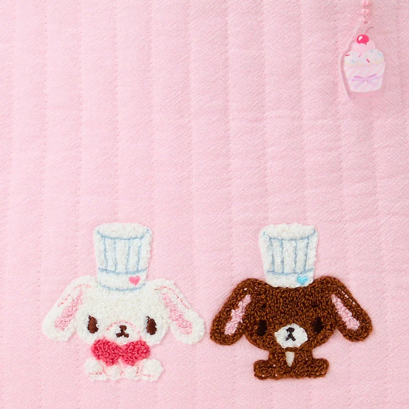 Sanrio Sugarbunnies Sagara Embroidery Pink Tote Bag (Love Sweets)