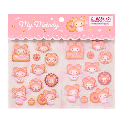 Sanrio My Melody Sticker Set (Cookie Mokomoko Bear)