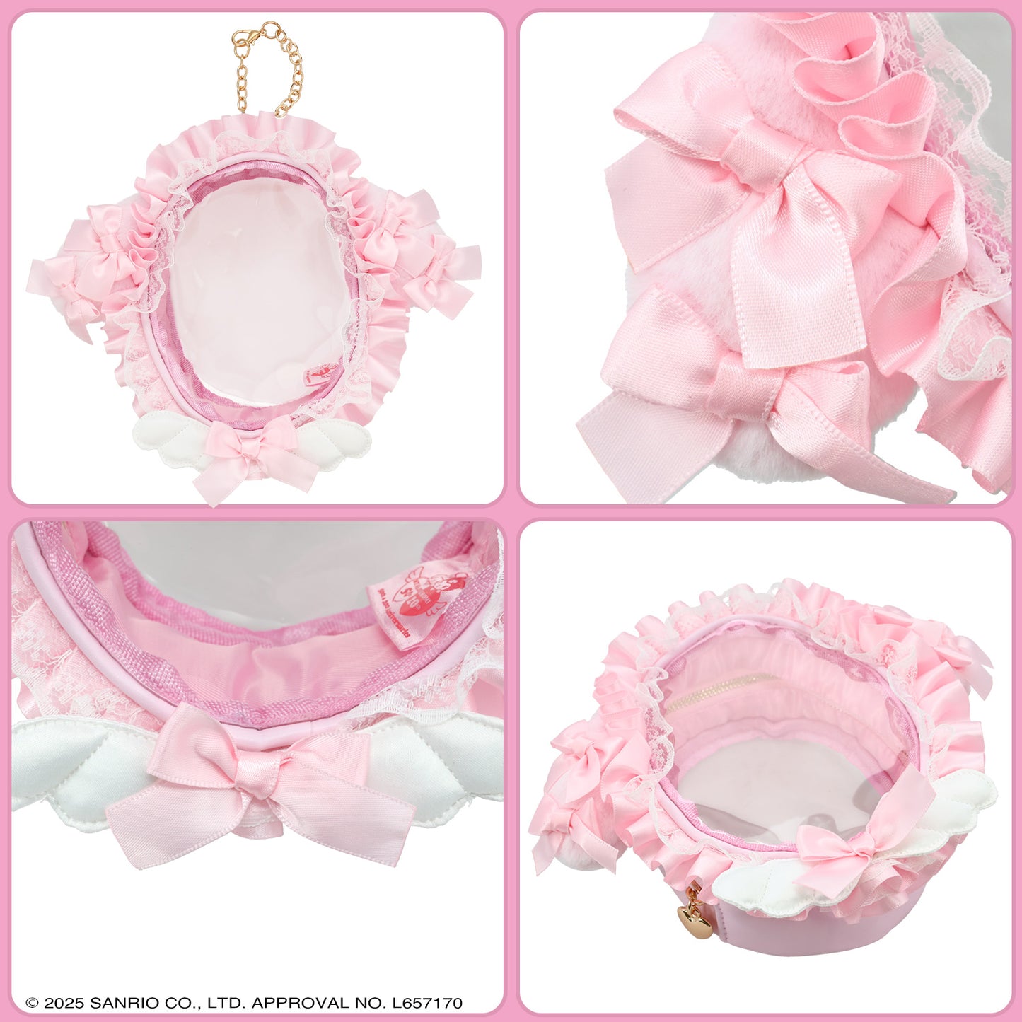 Sanrio My Melody Multi Pouch (Angel and Devil)