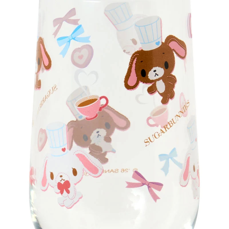 Sanrio Sugarbunnies Soda Glass (Love Sweets)