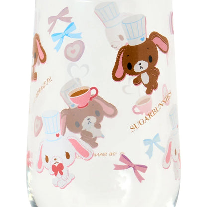 Sanrio Sugarbunnies Soda Glass (Love Sweets)