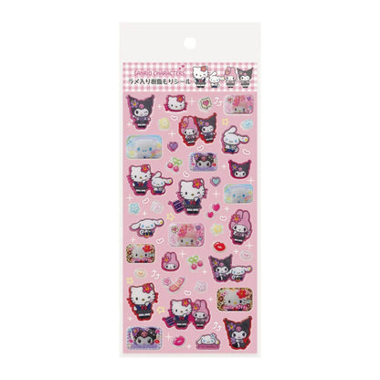 Sanrio Characters  Resin filling Sticker with glitter (Heisei Kogyaru)