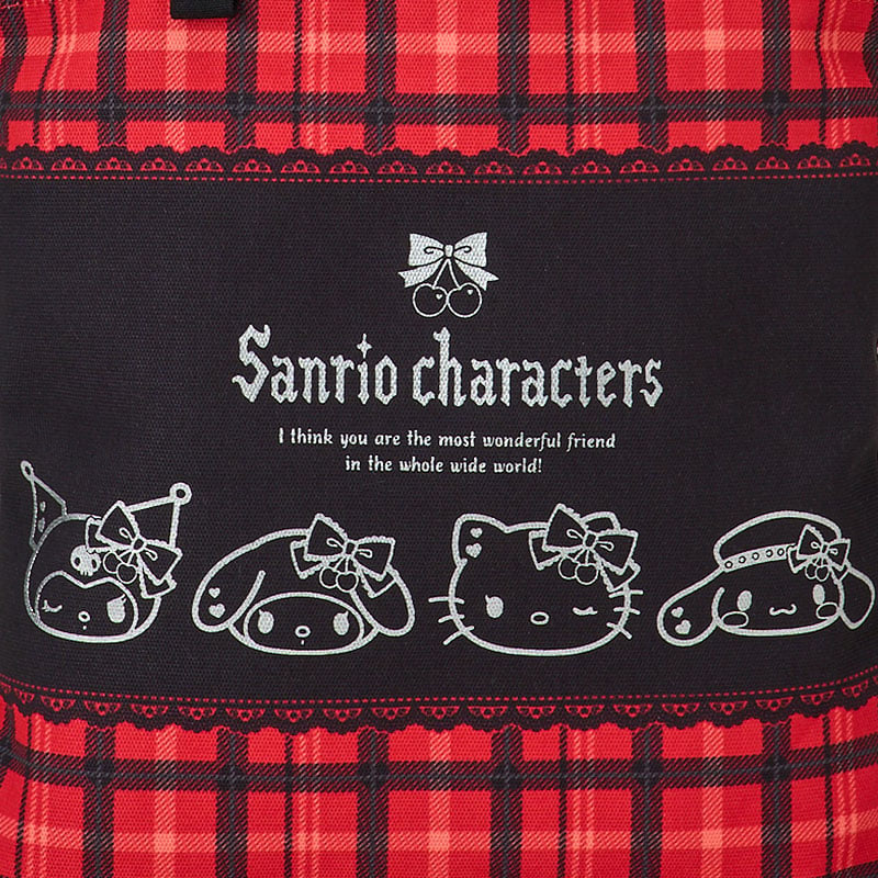 Sanrio Tote Bag (Sweet Rock 'n' Check)