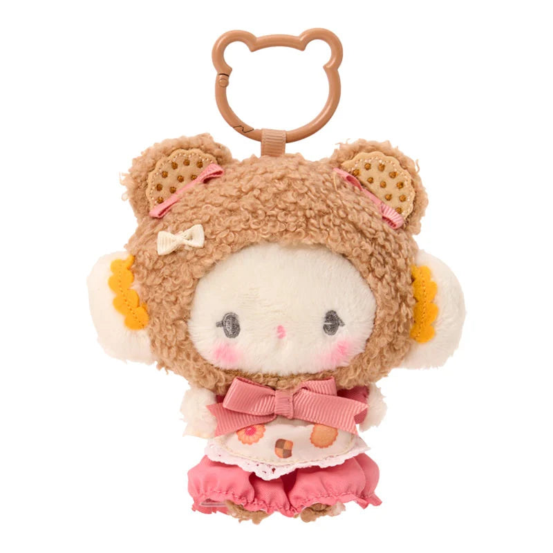 Sanrio Cogimyun Mascot Holder (Cookie Mokomoko Bear)