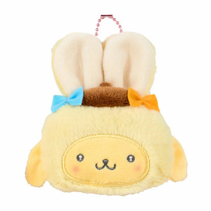 Sanrio Mini pouch charm Blind Box (Fluffy Ear Bunny Club)