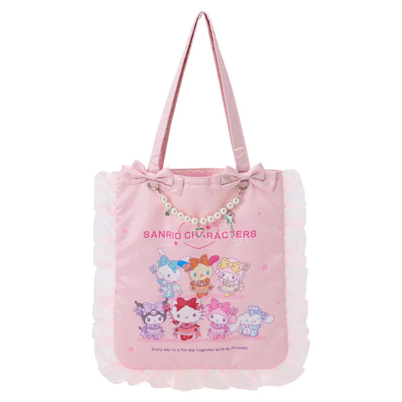 Sanrio Characters Tote bag (colorful dress)
