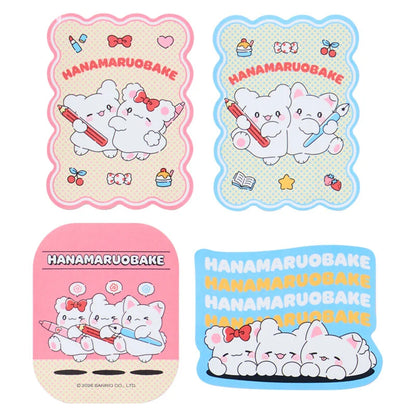 Sanrio Hanamaruobake Sticker set (with friends)