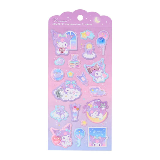 Sanrio Kuromi Jewel Marshmallow Stickers