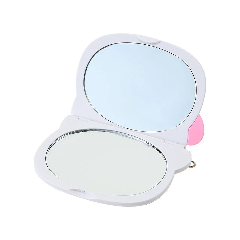 Sanrio Hello Kitty Pink Double-sided mirror with chain (I Love Hello Kitty)