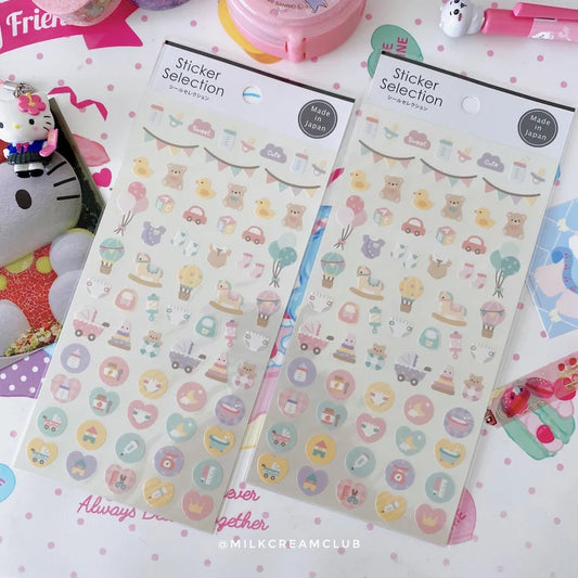 Baby Pastel Color Sticker