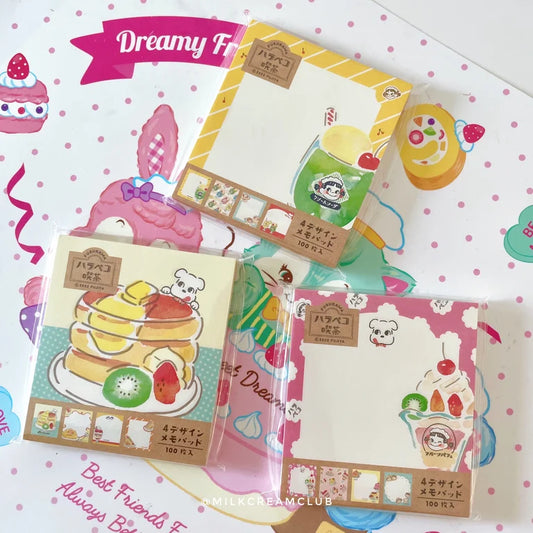 Fujiya Peko Chan 4 Design Memo Pad