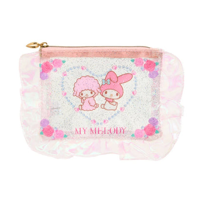 Sanrio Pouch with ruffles (ballet core)