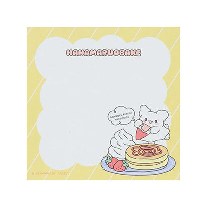 Sanrio Hanamaruobake Pink Square Memo (Pastel Sweets Pop)