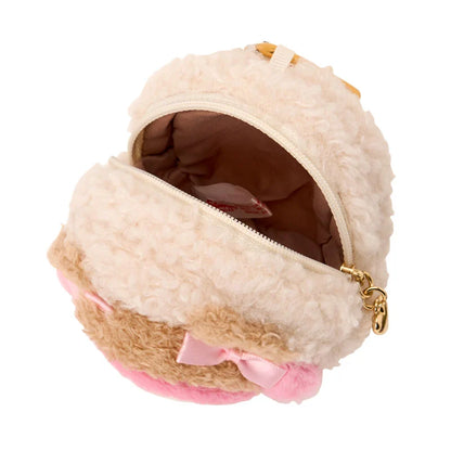 Sanrio My Melody Mini pouch with carabiner (Cookie Mokomoko Bear)
