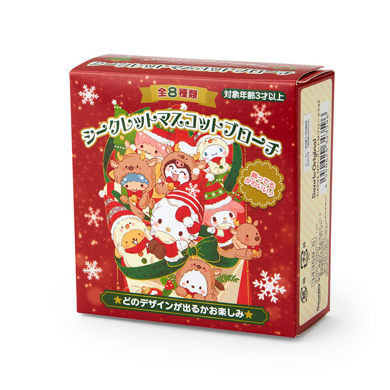 Sanrio Character Mascot Brooch Blind box (Christmas)