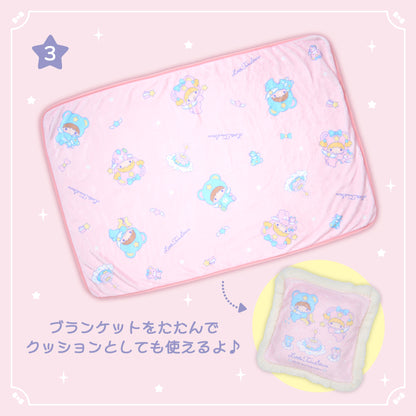 Sanrio Little Twin Stars Cushion Blanket (Angel of the starry sky)