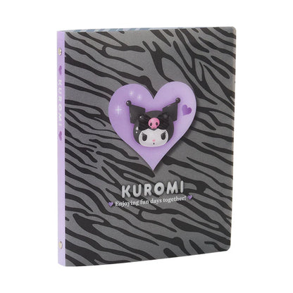 Sanrio Characters Pen Case / Loose leaf Binder (Monotone Animal)