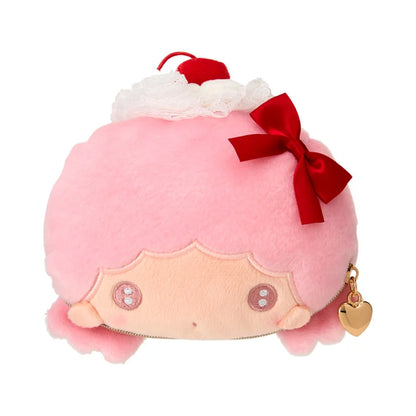 Sanrio Little Twin Stars Character-shaped pouch (whipped cherry)
