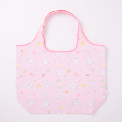 Sanrio Hanamaruobake (I love sweets) eco bag with pouch