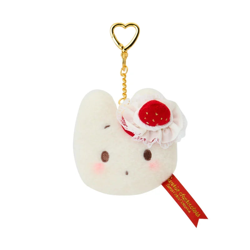 Sanrio Marroncream Pouch with carabiner (sweet cakes collection)