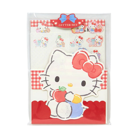 Sanrio Hello Kitty Character-shaped letter set