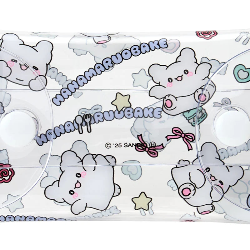 Sanrio Hanamaruobake Clear Multi Case Flyer (Pastel Sweets Pop)