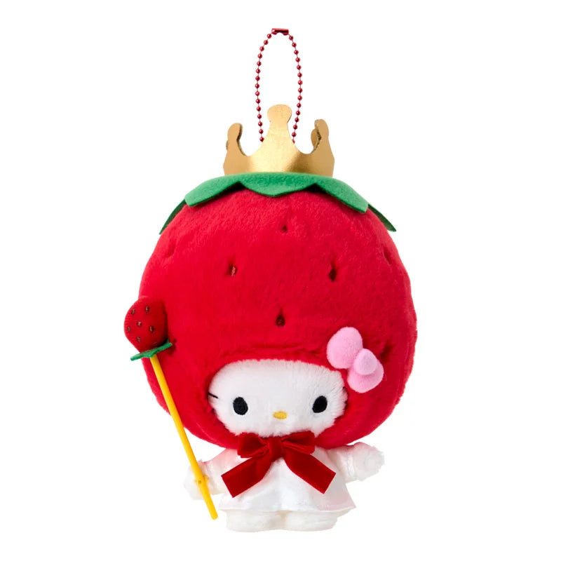 Sanrio Characters Mascot holder (Strawberry King Costume)