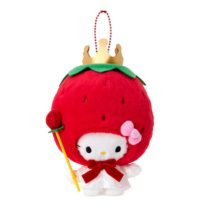 Sanrio Characters Mascot holder (Strawberry King Costume)