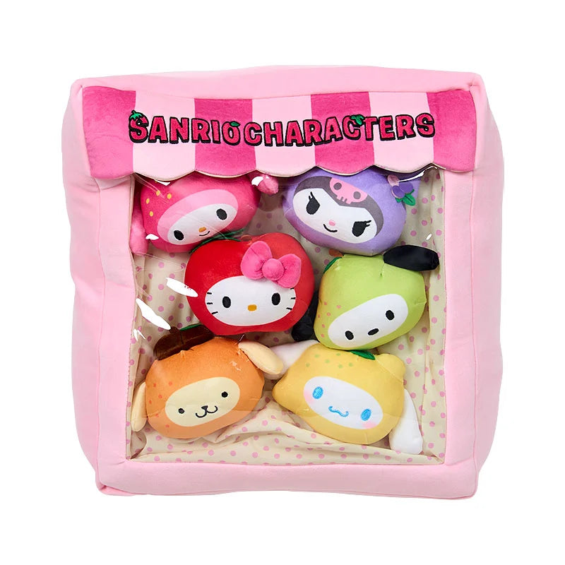 Sanrio Characters  Cushion with mascot (fruit design)