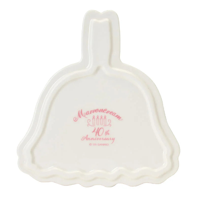 Sanrio Marroncream Character-shaped plate set (Marroncream Fashion Show)