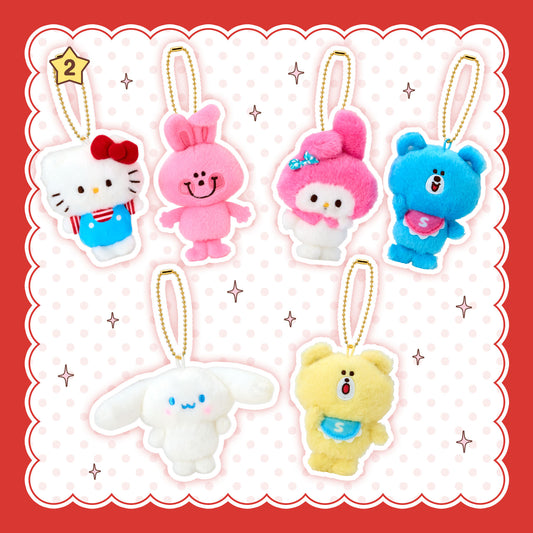 SWIMMER x Sanrio Characters Mascot Holder Set (#2)