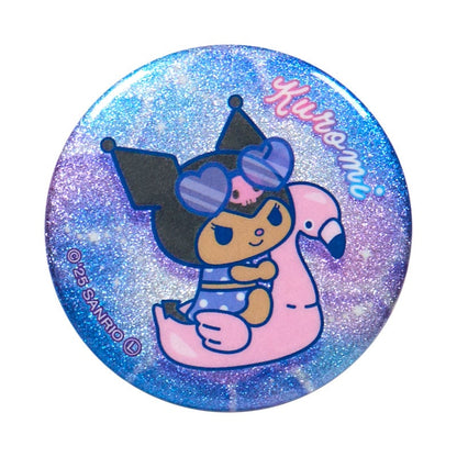 Sanrio Characters Glitter Can Badge Blind Box (Night Party)