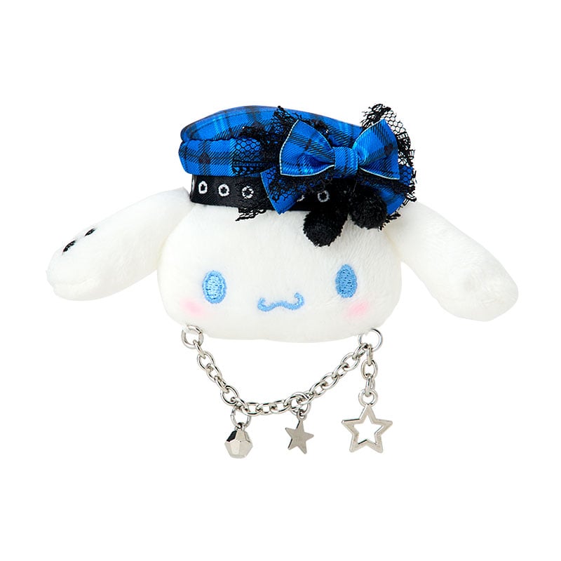Sanrio Face-shaped Hair Clips (Sweet Rock 'n' Check)