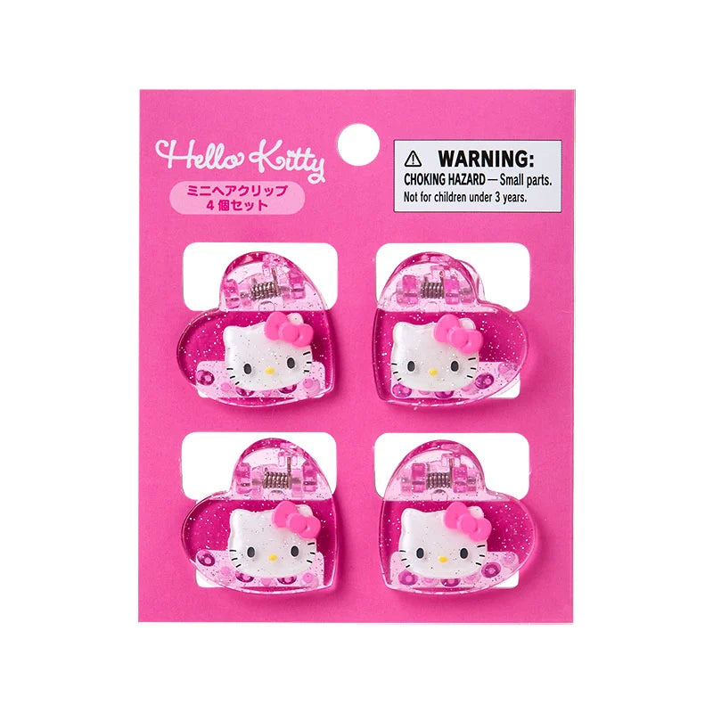 Sanrio Mini hair clip set of 4