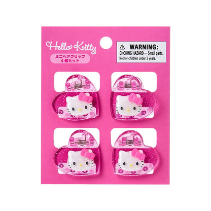 Sanrio Mini hair clip set of 4