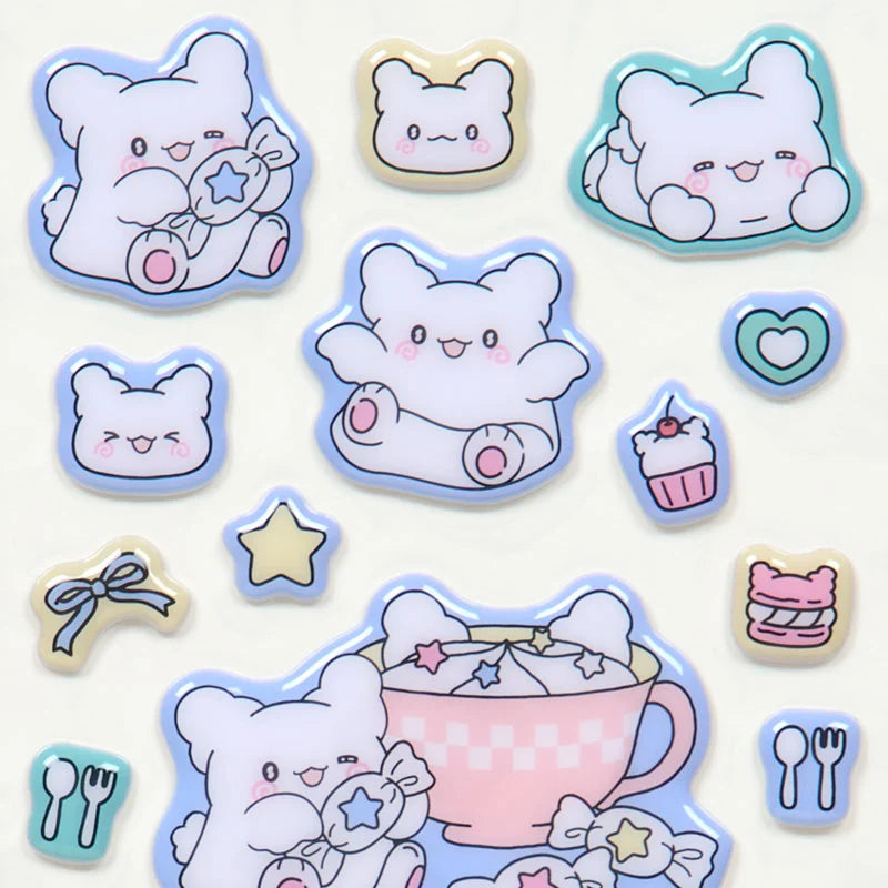 Sanrio Hanamaruobake Plump Seal (Pastel Sweets Pop)