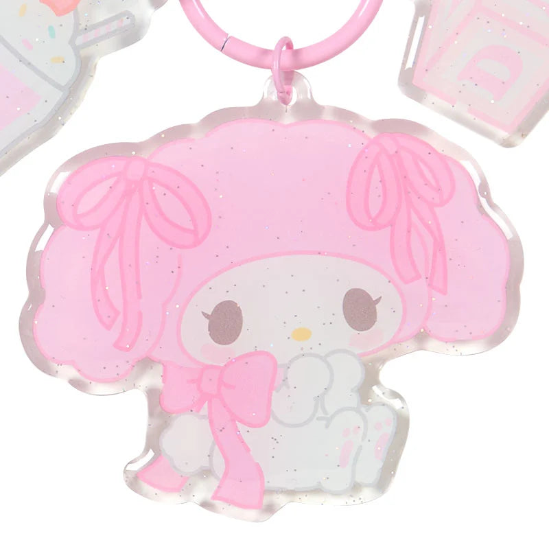 Sanrio Acrylic keychain (pastel color toy)