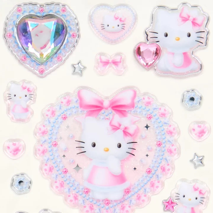 Sanrio Glitter Jewel Sticker (Ballet Core)