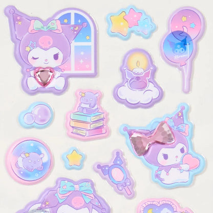 Sanrio Kuromi Jewel Marshmallow Stickers