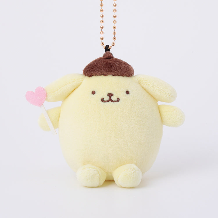 [Preorder] Sanrio Pompompurin Collection 2 Trading Munyugurumi Mascot Holder Blind Box